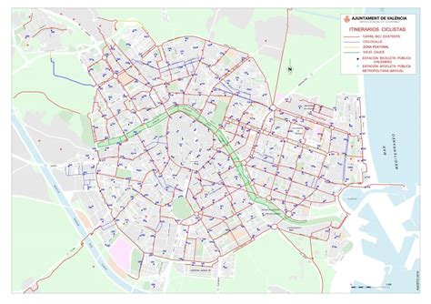 mapa carril bici valencia|Carril Bici Valencia 